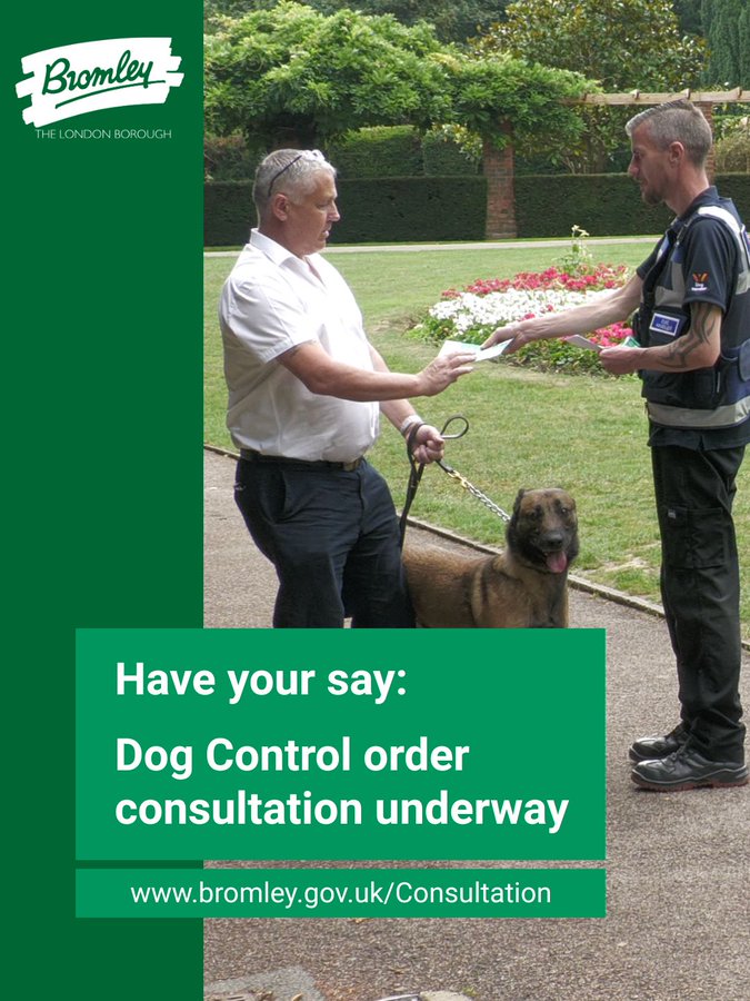 Dog Control Consultation Poster